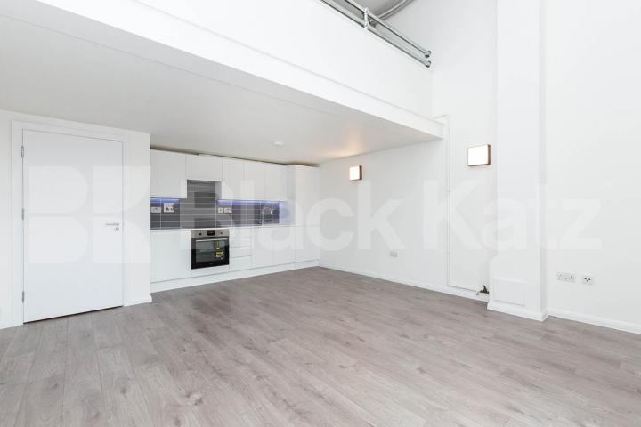 The iconic Ability Plaza development in Dalston with large terrace  Ability Plaza - Kingsland Road, Dalston / Haggerston